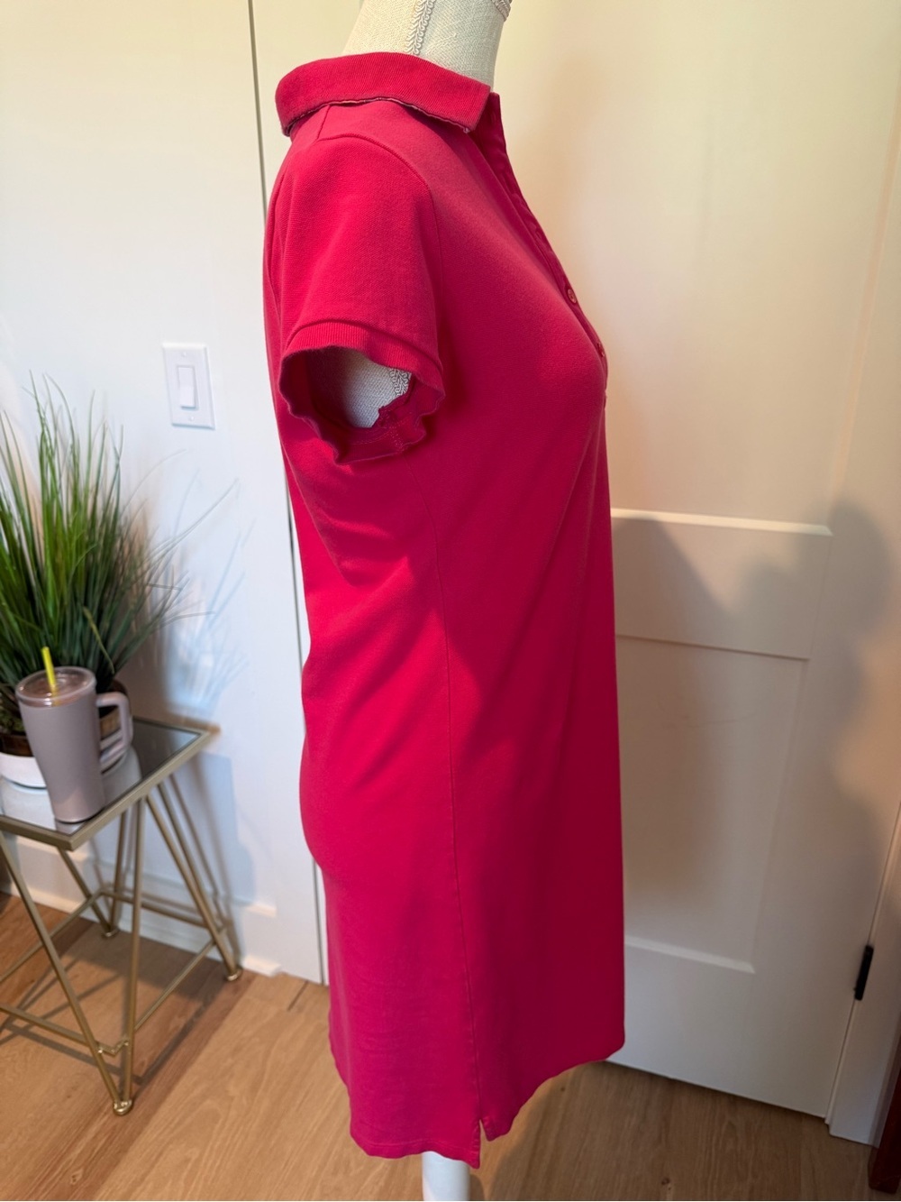 Lands’ End Pink Polo Dress – Women’s Small (6-8) - Picture 3 of 10